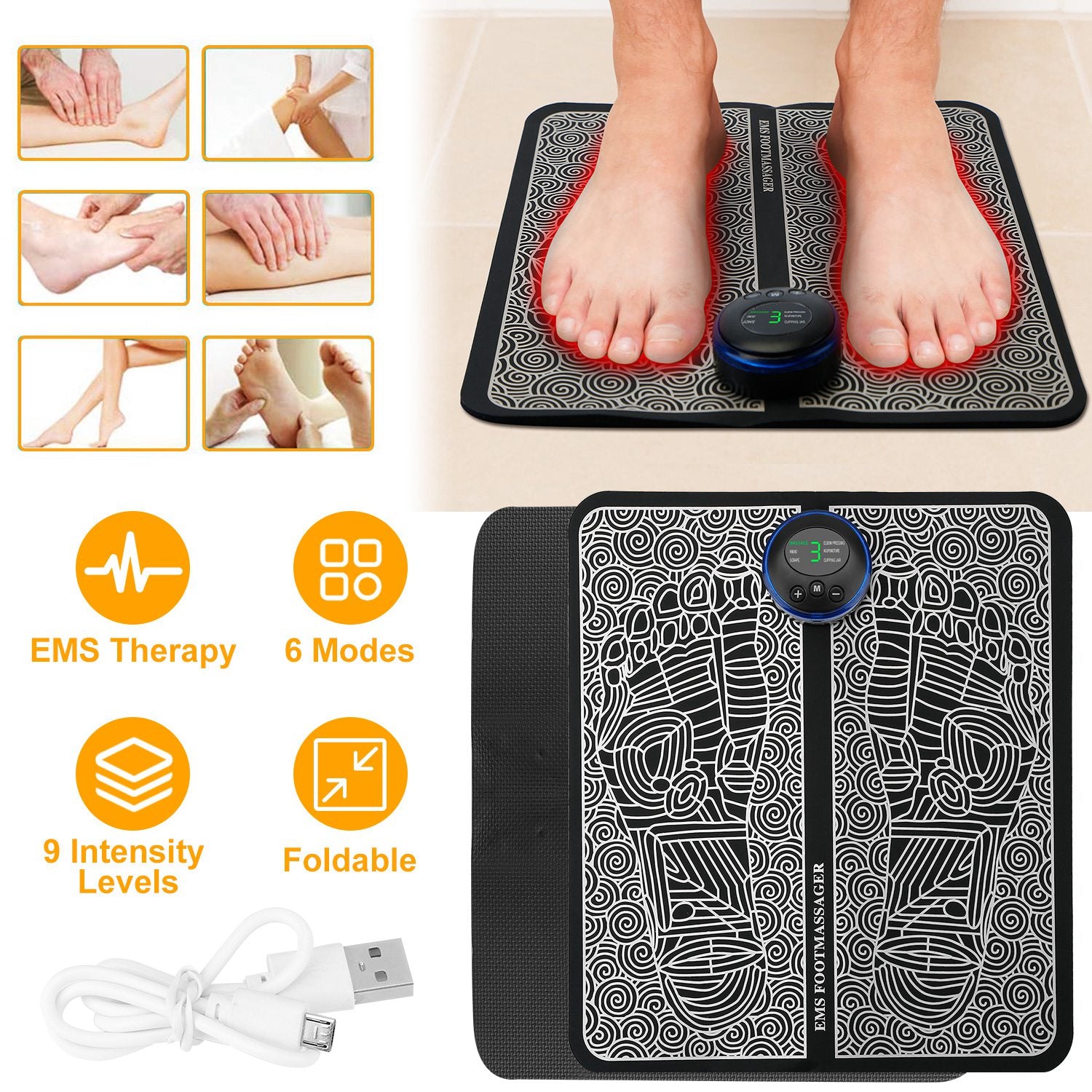 NeuroPulse™ Foot Therapy Mat